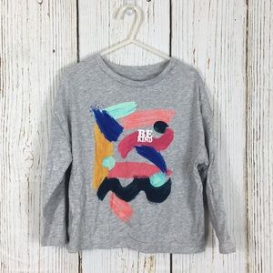 Gymboree Kids Long Sleeve Tee | Be Kind